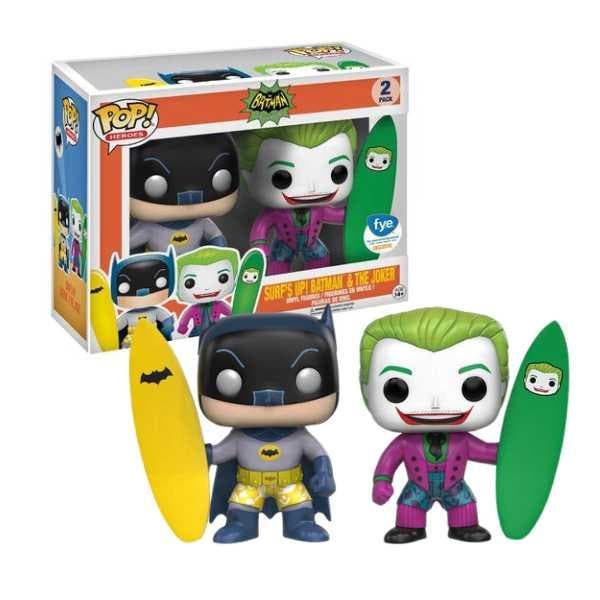 Funko Pop  Batman  Batman &amp; Joker Surfs Up  11983 FYE, Collections, Jouets miniatures, Envoi