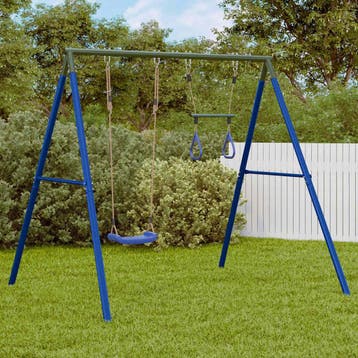 vidaXL Schommelset met schommel en trapeze, Kinderen en Baby's, Speelgoed | Buiten | Speeltoestellen, Verzenden, Nieuw