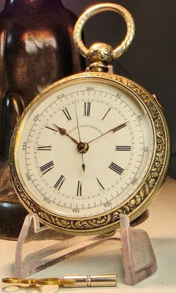 Chromometer - Patent DR watch - 27042 - 1900-1949, Nieuw