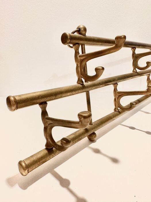 Kapstok - Messing, Antiek en Kunst, Curiosa en Brocante