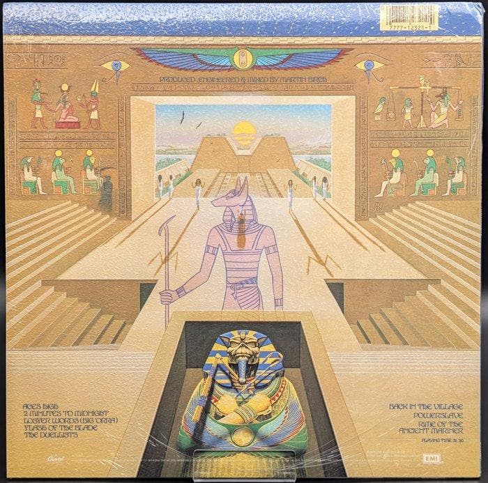Iron Maiden - Powerslave - Vinylplaat - 1ste persing - 1984, Cd's en Dvd's, Vinyl Singles