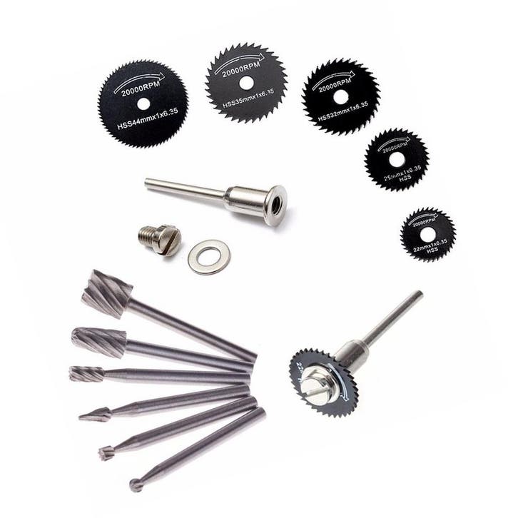 Set mini (dremel) zaagbladen en frezen, Bricolage & Construction, Outillage | Autres Machines, Envoi