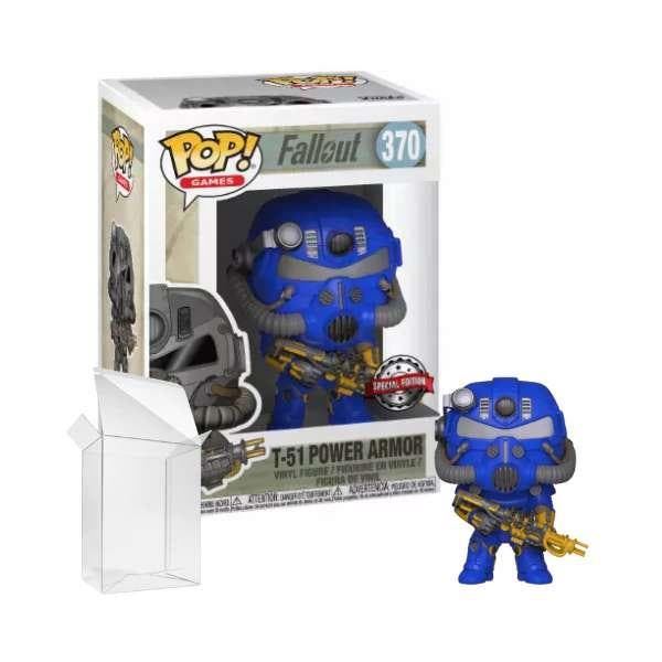 Funko Pop!  Fallout - Power Armor #370 Blue, Collections, Jouets miniatures, Envoi
