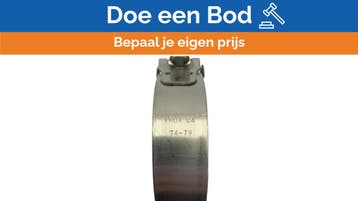 Bieden: Stainless Steel W4 Heavy Duty Hose Clamp 74-79mm -, Ophalen of Verzenden, Nieuw