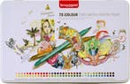 Bruynzeel Creatives Fineliner / Brushpen set 72 kleuren, Verzenden