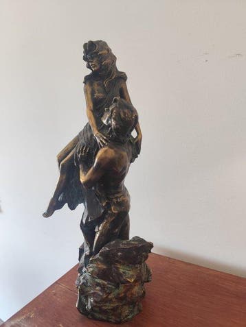 sculptuur, Grande Escultura Vintage - 58 cm - Brons