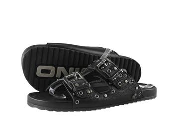 Vingino Sandalen Meisjes in maat 37 Zwart, Verzenden, Jongen of Meisje, Schoenen, Zo goed als nieuw