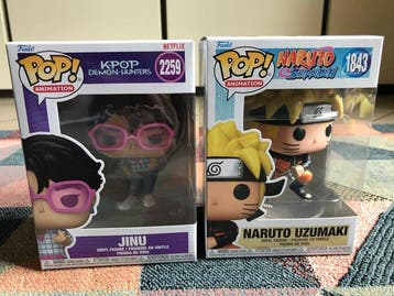 Funko - Funko Pop JINU; NARUTO UZUMAKI; RAINBOW BRITE AND