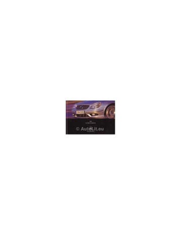 Mercedes Benz AMG Hardcover Brochure 2001 Frans
