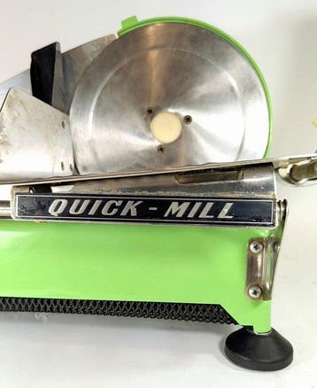 Omre - Snijmachine - Metaal, Plastic - Rara Quick Mill groen