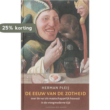 De eeuw van de zotheid 9789035131415 Herman Pleij, Verzenden, Gelezen, Herman Pleij