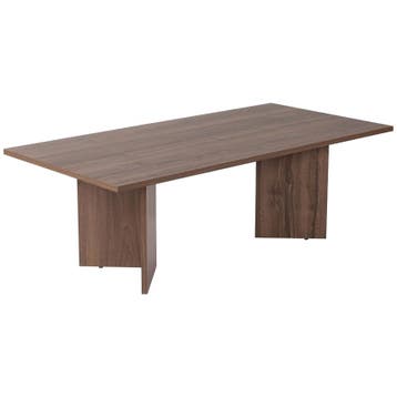 Evila Modern Coffee Table, Venezia Walnut, 119 X 60 X 40 Cm, Verzenden, Nieuw, 50 tot 100 cm, Scandinavisch