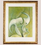 Max Ernst (1891-1976) - Tête dhomme