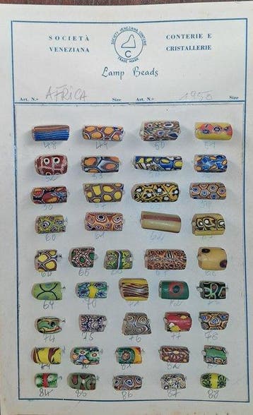 Catalogus van Afrikaanse handelskralen