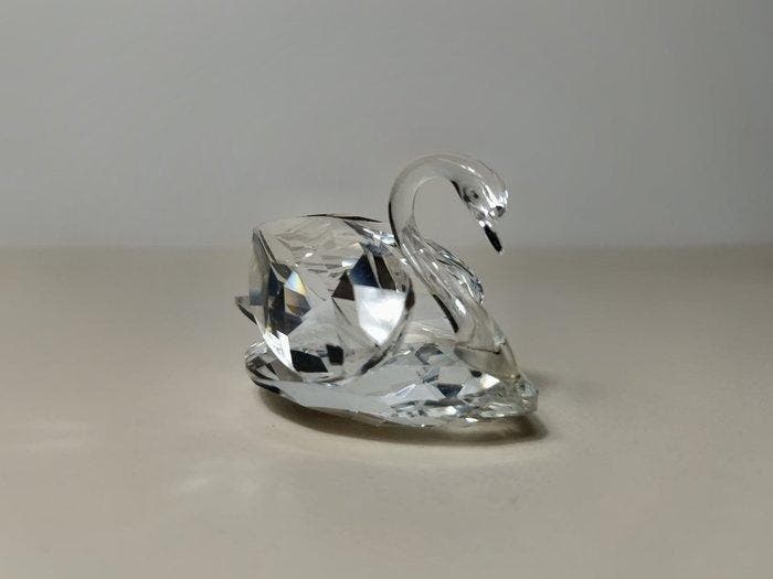 Swarovski - Figurine - Cygne - Cristal, Antiquités & Art, Curiosités & Brocante