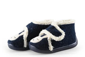 Milo Mila Pantoffels Meisjes in maat 22 Blauw, Milo Mila, Verzenden, Jongen of Meisje, Schoenen
