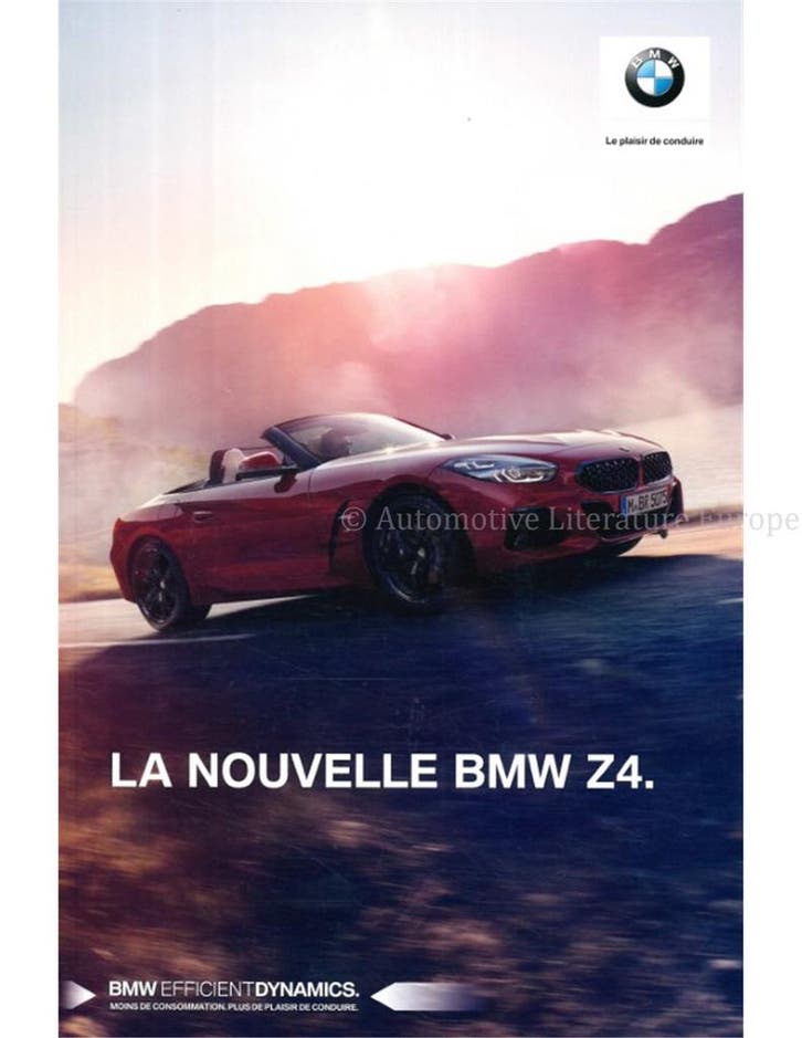2018 BMW Z4 BROCHURE FRANS, Boeken, Auto's | Folders en Tijdschriften