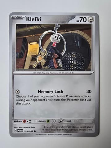 KLEFKI (PERFECT ORDER 059/088) (TRADING CARD)
