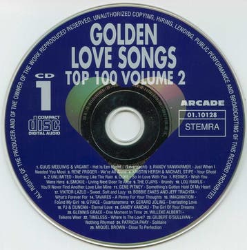 Various - Golden Love Songs Top 100 Volume 2 (Non Stop The M, Verzenden, Gebruikt