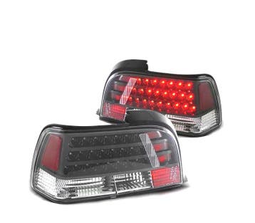 Feux Arrière Pour Bmw E36 Coupé 90-99 Led Noir, Verzenden