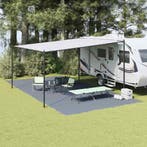 vidaXL Tenttapijt Blauw en Grijs 800 x 400 cm Polyetheen, Caravans en Kamperen, Tentaccessoires, Verzenden, Nieuw