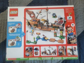 Lego Set - 71391 - Super Mario - Bowsers Airship, Kinderen en Baby's, Nieuw