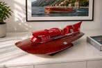 Enorme Maquette de Luxe Riva FERRARI ARNO IX 90 cm bois