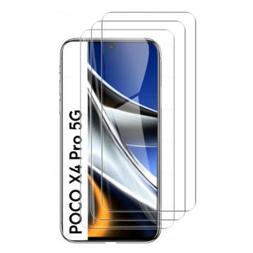 4-Pack Xiaomi Poco X4 Pro (5G) Screen Protector - Tempered, Verzenden