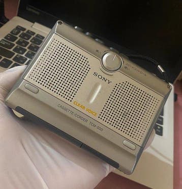 Sony - TCM-500 Draagbare cassettespeler