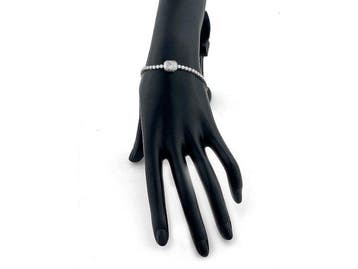 Zonder minimumprijs - Armband - 14 karaat Witgoud - 2.99ct., Nieuw