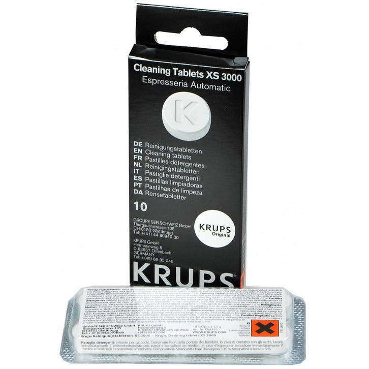 Krups Reinigingstabletten XS3000, Elektronische apparatuur, Koffiemachine-accessoires, Verzenden