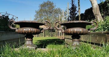 Vase - Fer - Pot de fleurs (2) - Fer