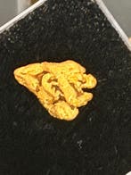 Goud Goud nugget - Breedte: 1 cm- 0.78 g - (1)