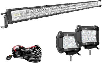 LED-balk 132cm 675W set | 34% Retour Deal | Sla je slag!, Verzenden, Gebruikt, Universele onderdelen