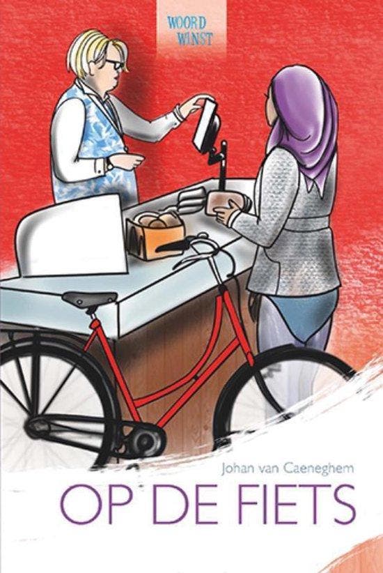 Op de fiets / Woordwinst; lezend op weg naar A1 / 9, Boeken, Kinderboeken | Jeugd | onder 10 jaar, Zo goed als nieuw, Verzenden