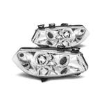 Phares Pour Renault Megane 02-05 AngelS Eyes Fond Chromé, Verzenden
