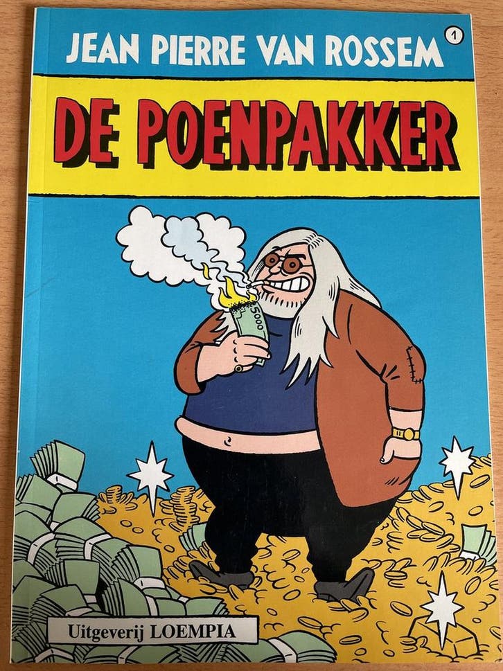 Jean Pierre van Rossem 1: Jean Pierre van Rossem in de, Boeken, Stripverhalen, Gelezen, Verzenden