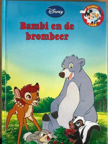 Bambi en de brombeer Disney club leesboek 9789054285427, Boeken, Verzenden, Gelezen, Disney
