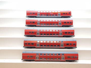 Piko H0 - 57621 - Modeltrein personenwagen (5) - 5x