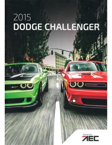 2015 DODGE CHALLENGER BROCHURE DUITS