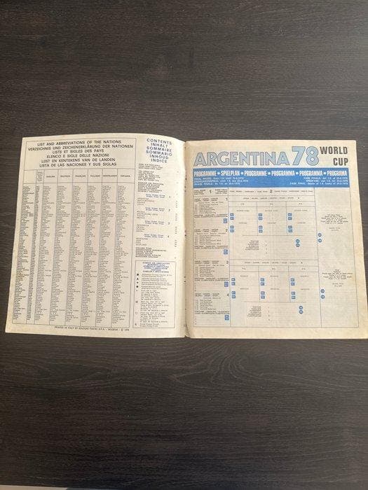 Panini World Cup Argentina 78 Compleet album - Good (GD), Verzamelen, Stickers