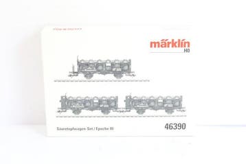 Märklin H0 - 46390 - Ensemble de wagons de marchandises pour, Nieuw