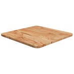 vidaXL Tafelblad vierkant 40x40x1,5cm massief eiken, Verzenden