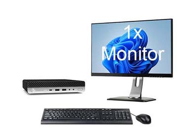 HP ProDesk 600 G4 Mini i5 8e Gen incl. 1 Monitor + Windows, Ophalen of Verzenden