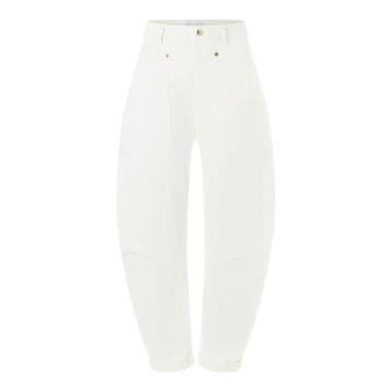 MAC • off-white Baggy jeans • 36, Verzenden, Wit, MAC, Nieuw
