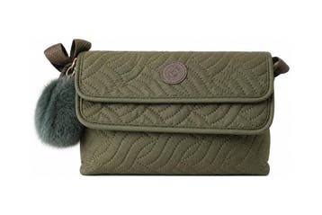 Kipling Handtas Groen, Verzenden, Zo goed als nieuw, Groen
