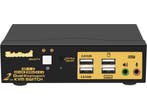 Auto Detection Dual Monitor DisplayPort KVM switch - 2, Verzenden, Nieuw