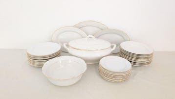 Richard Ginori - Tafelservies voor 12 (41) - Porselein -