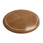 Bieden: Round Luxury Marine Teak Table - Elegant Wooden Yac, Maison & Meubles, Ophalen of Verzenden