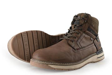 Mustang Veterboots in maat 45 Cognac, Overige kleuren, Verzenden, Boots, Mustang